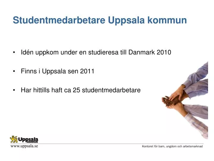 studentmedarbetare uppsala kommun