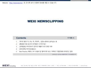 wexi newsclipping