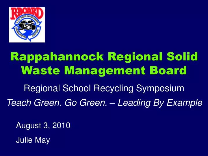 rappahannock regional solid waste management board