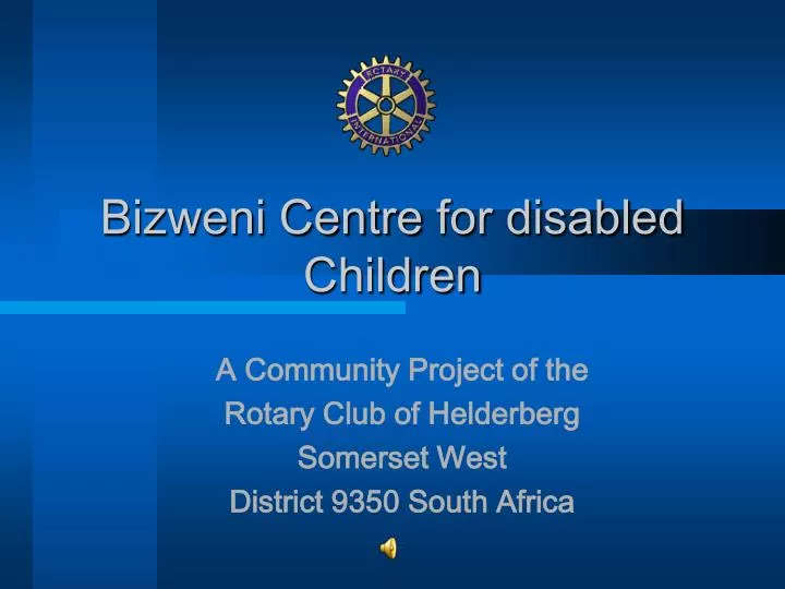 bizweni centre for disabled children