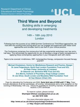 Third Wave Conference flyer b1