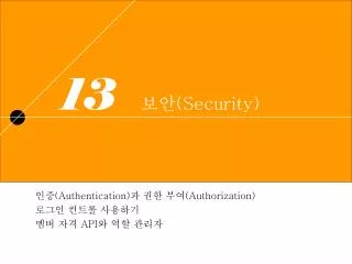 authentication authorization api
