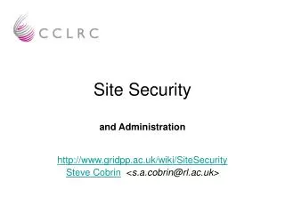 Site Security