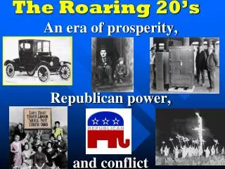 the roaring 20 s
