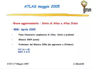 atlas maggio 2005