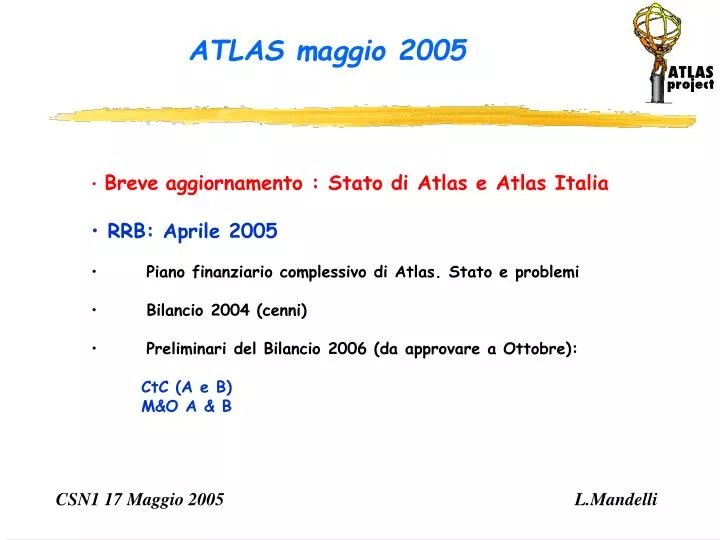 atlas maggio 2005