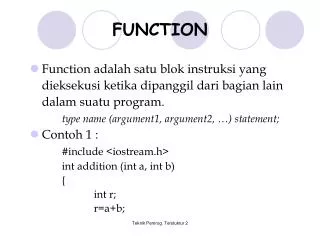 function