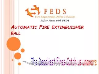 Automatic Fire extinguisher ball
