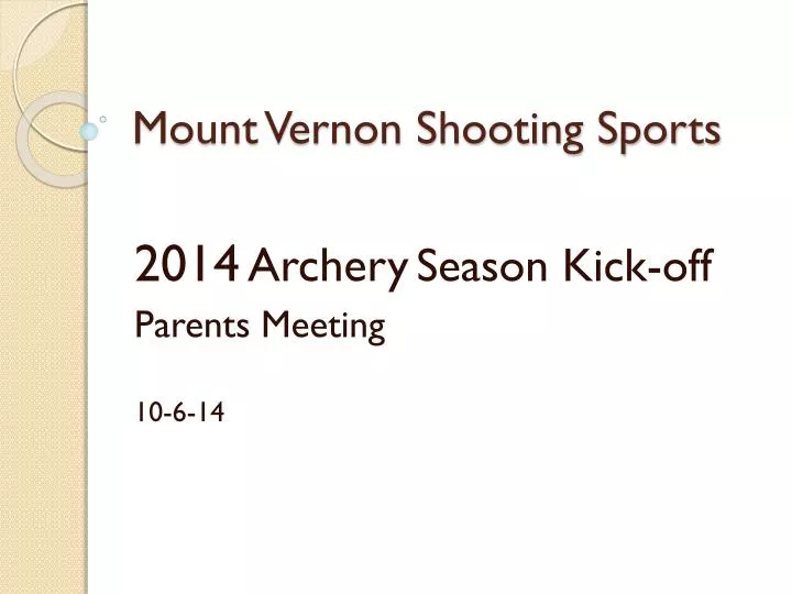 mount vernon shooting sports