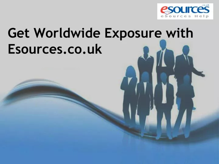 get worldwide exposure with esources co uk