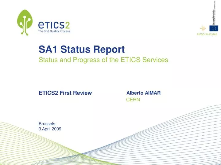 sa1 status report