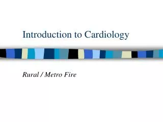 Introduction to Cardiology