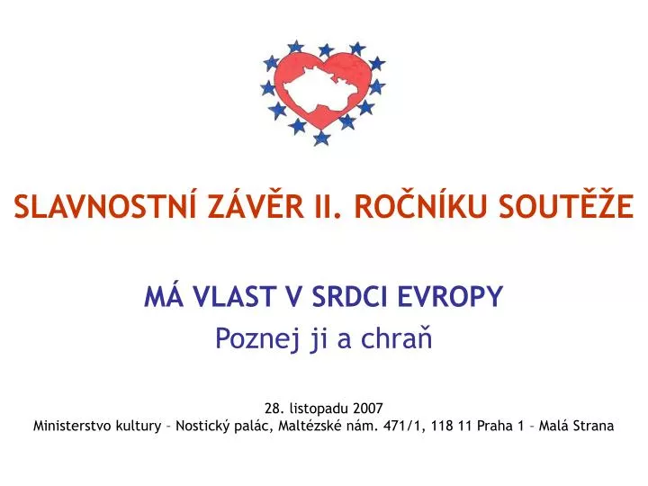 slavnostn z v r ii ro n ku sout e