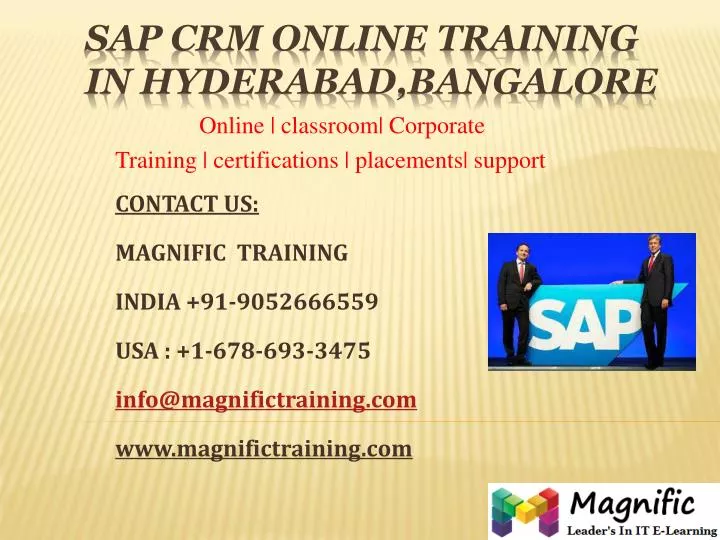 sap crm online training in hyderabad bangalore