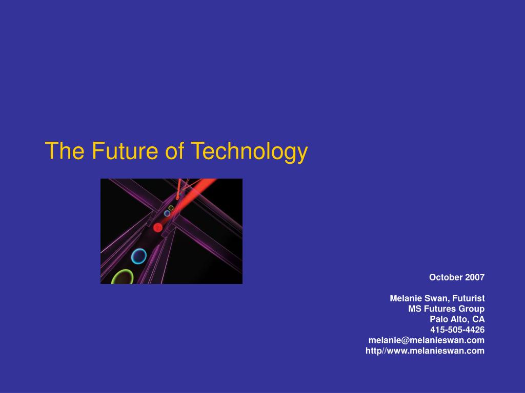 PPT - The Future of Technology PowerPoint Presentation, free download ...