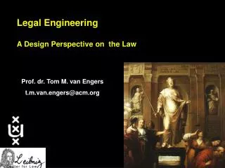 Legal Engineering A Design Perspective on the Law