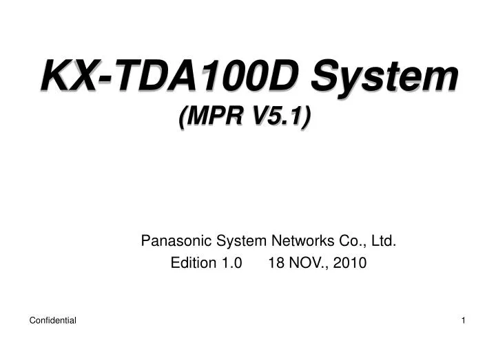 panasonic system networks co ltd edition 1 0 18 nov 2010