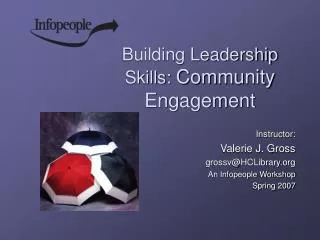 Building Leadership Skills: Community Engagement