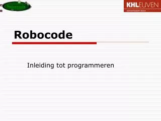 robocode