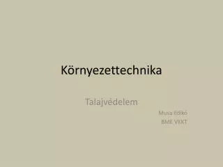 k rnyezettechnika