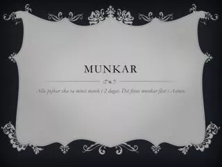 munkar