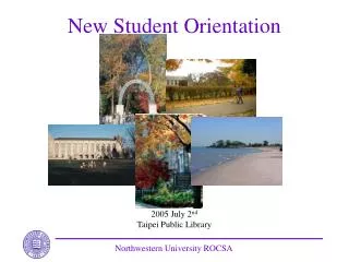 New Student Orientation