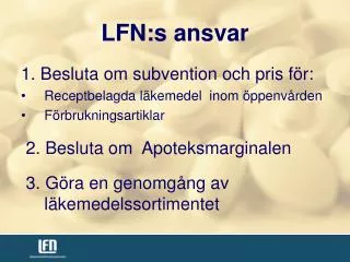lfn s ansvar