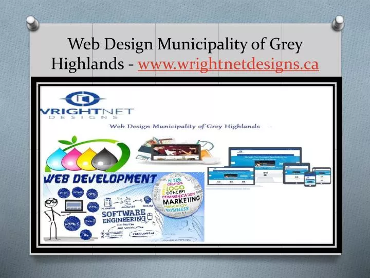 web design municipality of grey highlands www wrightnetdesigns ca