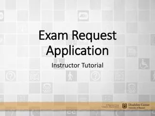 Exam Request Application