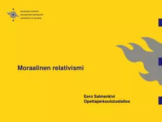 moraalinen relativismi