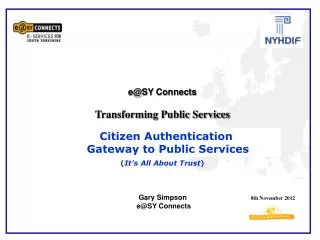 e@SY Connects Transforming Public Services