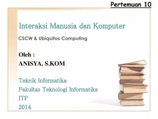 interaksi manusia dan komputer