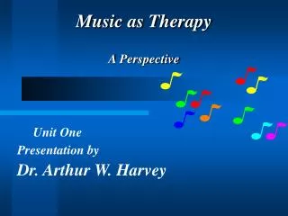 Music as Therapy A Perspective