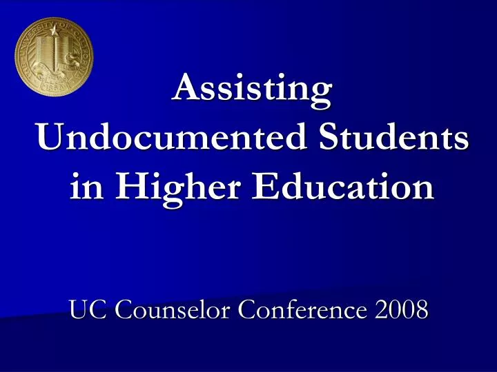 assisting undocumented students in higher education
