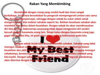 rakan yang membimbing