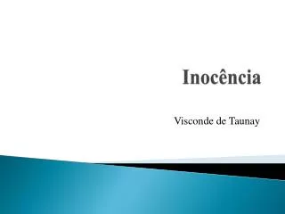 inoc ncia