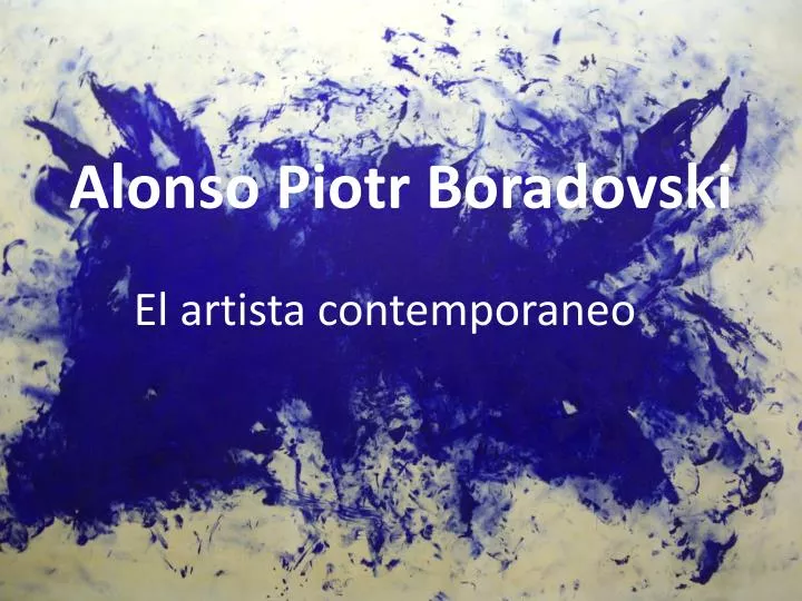 alonso piotr boradovski