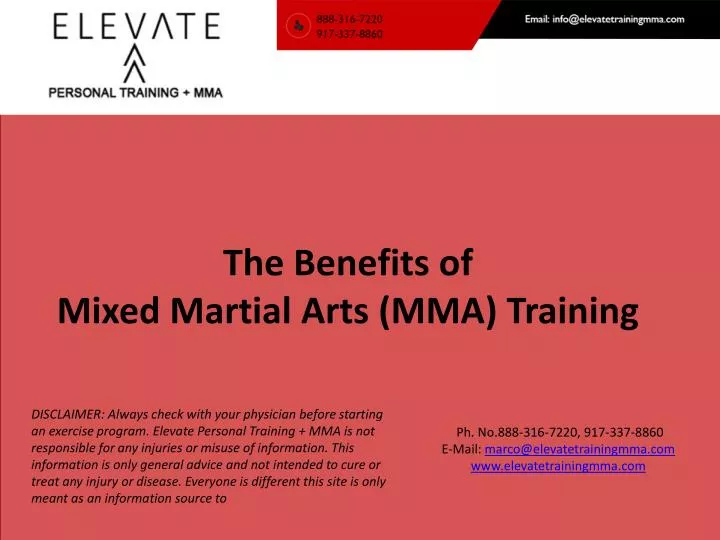 the benefits of mixed martial arts mma training
