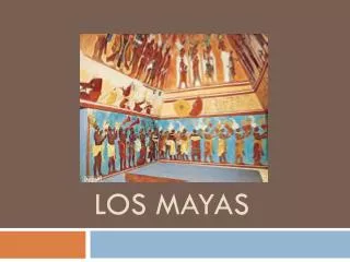 los mayas