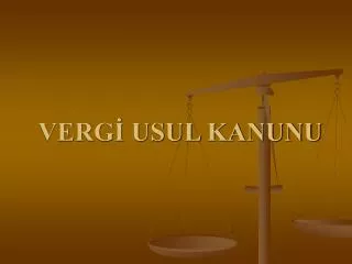 verg usul kanunu