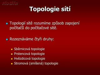 topologie s t