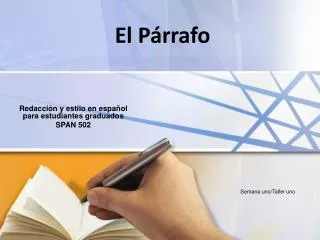 el p rrafo