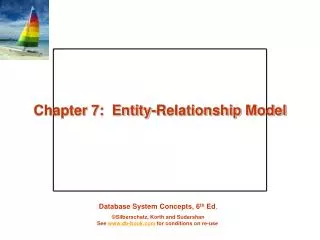 chapter 7 entity relationship model