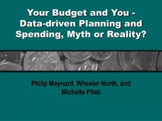 Your Budget and You - Data-driven Planning and Spending, Myth or Reality?