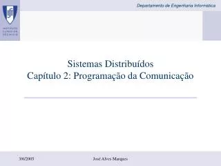 sistemas distribu dos cap tulo 2 programa o da comunica o