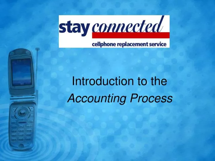 introduction to the accounting process