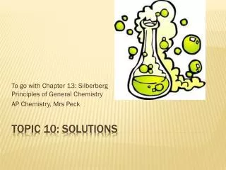 Topic 10: Solutions