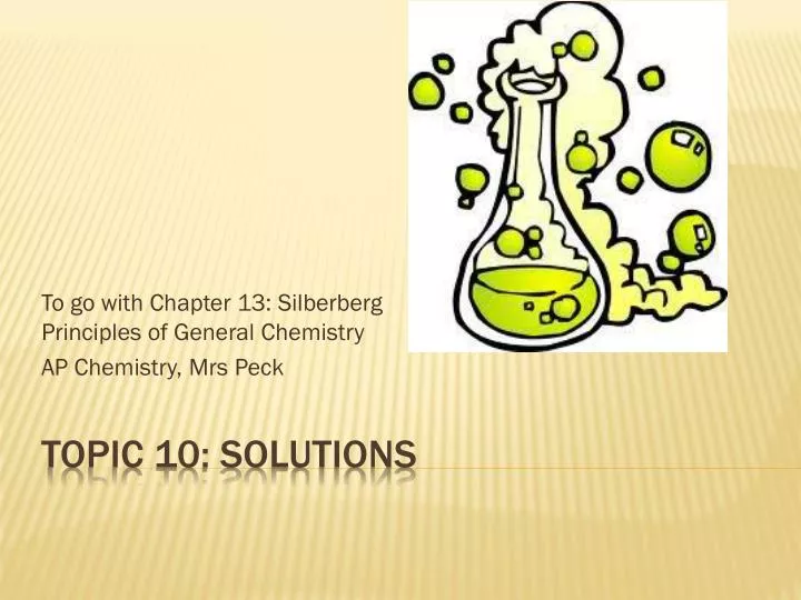 to go with chapter 13 silberberg principles of general chemistry ap chemistry mrs peck