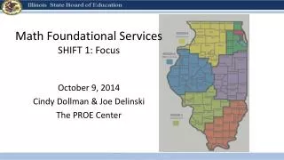 Math Foundational Services SHIFT 1: Focus