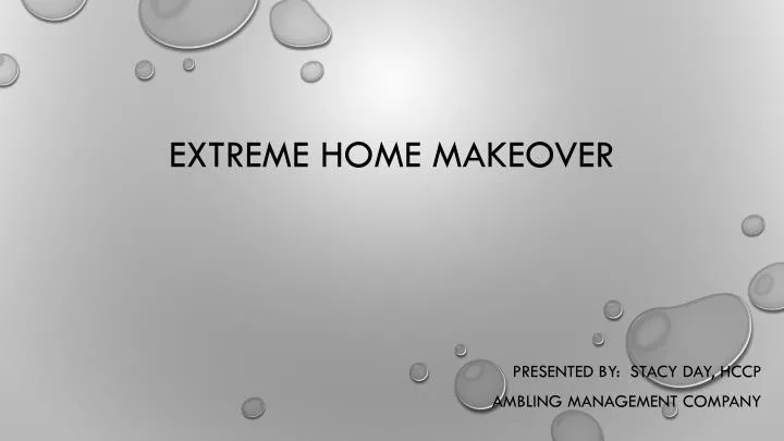 extreme home makeover